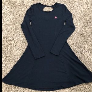 🌿NWOT Navy Blue Abercrombie Kids Sweater Dress🌿